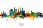 BogotAi Colombia Skyline Art Print