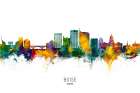Boise Idaho Skyline Art Print