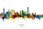 Suzhou China Skyline Art Print