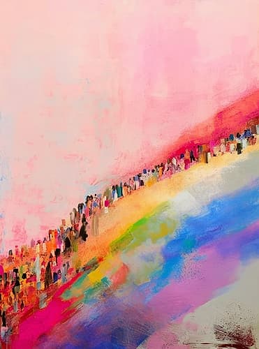 The Love In Us No 7 Art Print