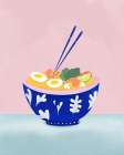 Ramen Bowl Art Print