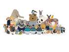 Big Group of Friends In Jumpers Art Print