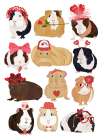 Love Guinea Pigs Art Print