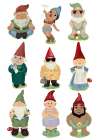 Garden Gnomes Art Print