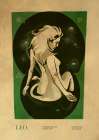 Leo print Vintage Print