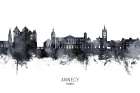 Annecy France Skyline Art Print
