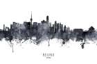Beijing China Skyline Art Print