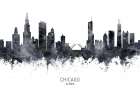 Chicago Illinois Skyline Art Print