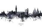 Venice Italy Skyline Art Print