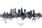 Atlanta Georgia Skyline Art Print