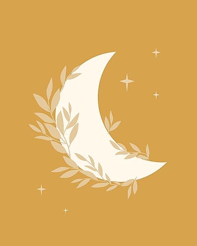 Moon Minimalist Print