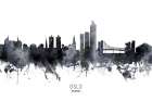 Oslo Norway Skyline Art Print