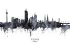 Vienna Austria Skyline Art Print