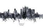 Manila Philippines Skyline Art Print