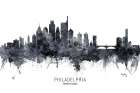Philadelphia Pennsylvania Skyline Art Print
