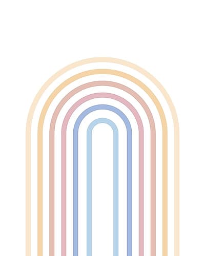 Rainbow Art Print