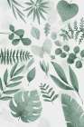Greenery Leaves 1 Art Print