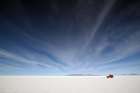 Driving on the Salar Art Print