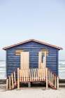 Blue Hut Art Print