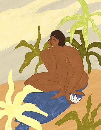 Aunaturel Art Print