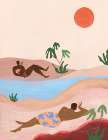 Beach Please Art Print