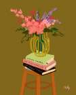 Floral Vase Art Print
