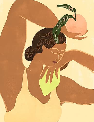 Lemonapple Art Print