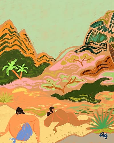 Lazydaysinnature Art Print