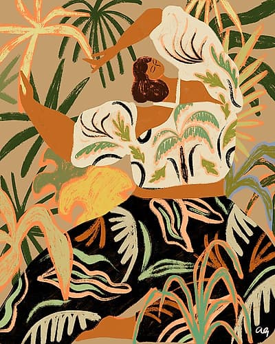 Nature Embrace Art Print