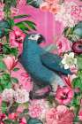 The Parrots Paradise Garden 2 Art Print