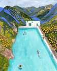 Hotsprings Art Print