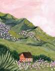Mountain House Art Print