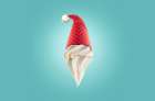Santas Cream Art Print
