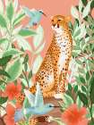 Tropic Cheetah Art Print