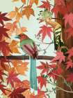 Birds of Autumn Art Print