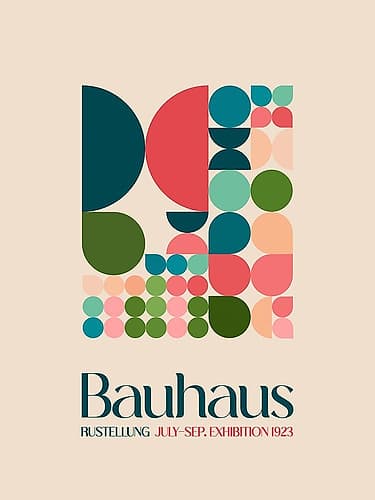 Bauhaus Kutular 2 Art Print