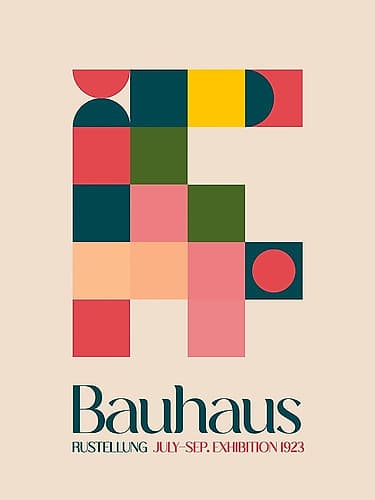 Bauhaus Kutular Art Print