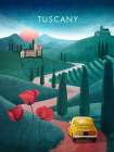Tuscanytext Art Print