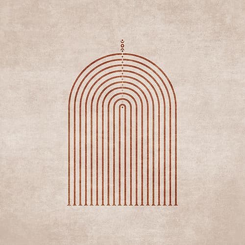 Rainbow Gate Copy Art Print