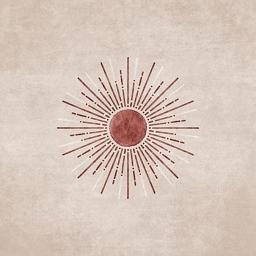 Bej Sun Art Print