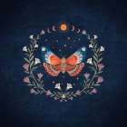 Butterfly Luthius Art Print