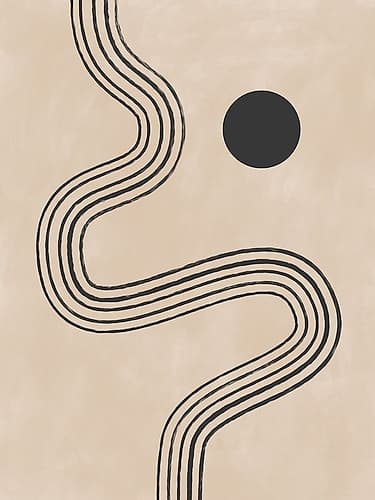3X4 Aspectratioabstract77 Minimalist Print