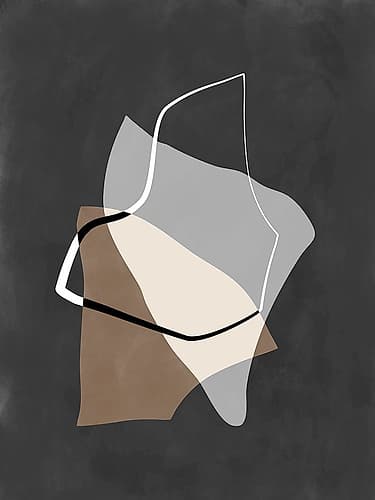 3X4 Aspectratioabstract80 Art Print