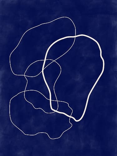 3X4 Aspectratio  Indigo3 Art Print