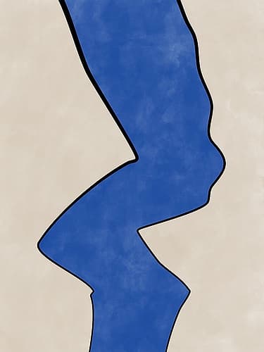 3X4 Aspectratio  Indigo8 Art Print