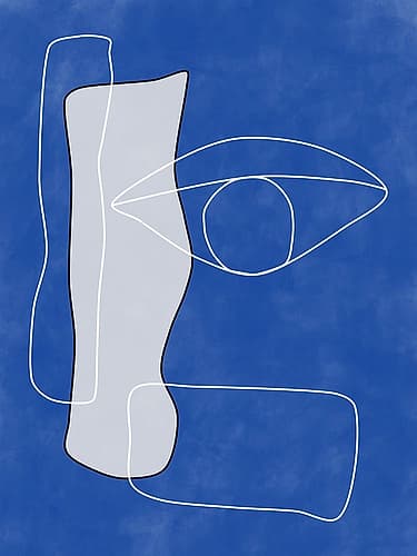 3X4 Aspectratio  Indigo23 Art Print