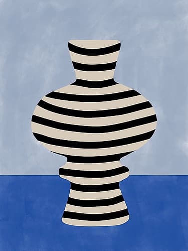 3X4 Aspectratio  Indigo36 Art Print