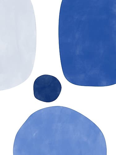3X4 Aspectratio  Indigo67 Art Print