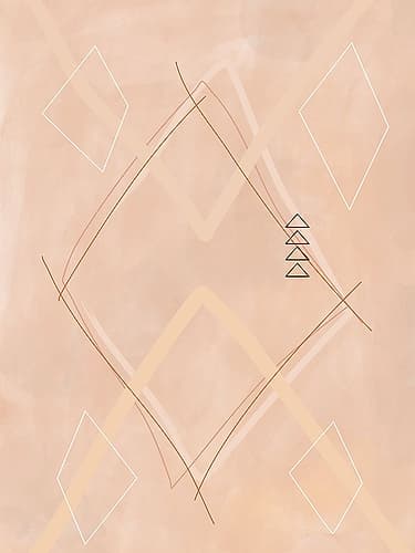 3X4 Aspectratiosoftpink20 Art Print