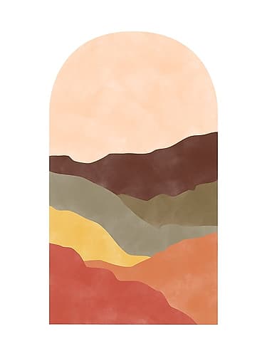 3X4 Aspectratiolandscape12 Art Print